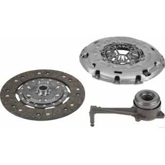 Kit d'embrayage HERTH+BUSS JAKOPARTS J2000836 pour SEAT LEON 2.0 TDI - 143cv