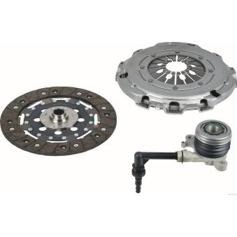 Kit d'embrayage HERTH+BUSS JAKOPARTS J2001322 pour NISSAN PRIMERA 1.9 DCI - 116cv