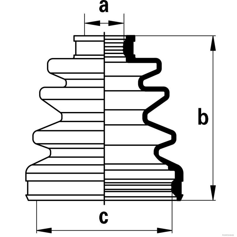 Compresseur, système pneumatique HERTH+BUSS JAKOPARTS J2884017 - Visuel 1