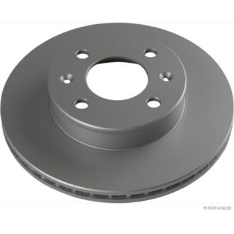 Jeu de 2 disques de frein avant HERTH+BUSS JAKOPARTS J3300321 pour AUDI 90 1.0 - 63cv