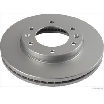 Jeu de 2 disques de frein avant HERTH+BUSS JAKOPARTS J3300525 pour DAIHATSU TREVIS 2.5 CRDi - 110cv