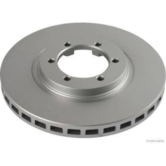 Jeu de 2 disques de frein avant HERTH+BUSS JAKOPARTS J3300527 pour HYUNDAI TERRACAN 2.9 CRDi - 150cv