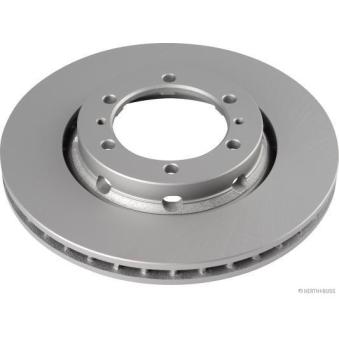 Jeu de 2 disques de frein avant HERTH+BUSS JAKOPARTS [J3300542]