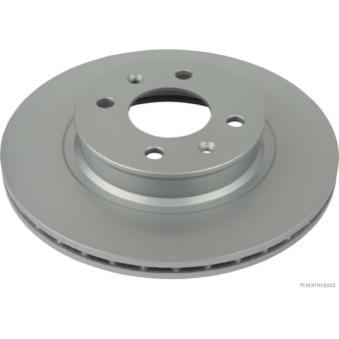 Jeu de 2 disques de frein avant HERTH+BUSS JAKOPARTS J3300545 pour HYUNDAI I20 1.2 - 78cv