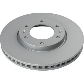 Jeu de 2 disques de frein avant HERTH+BUSS JAKOPARTS J3300565