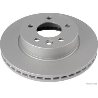 Jeu de 2 disques de frein avant HERTH+BUSS JAKOPARTS J3300803