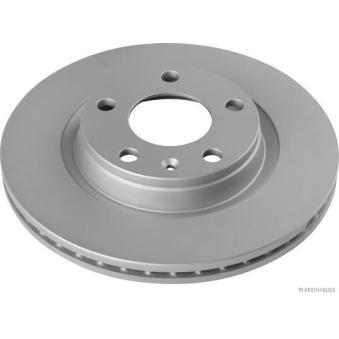 Jeu de 2 disques de frein avant HERTH+BUSS JAKOPARTS J3300809 pour AUDI A8 4.2 quattro - 238cv