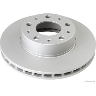 Jeu de 2 disques de frein avant HERTH+BUSS JAKOPARTS OEM 51957508