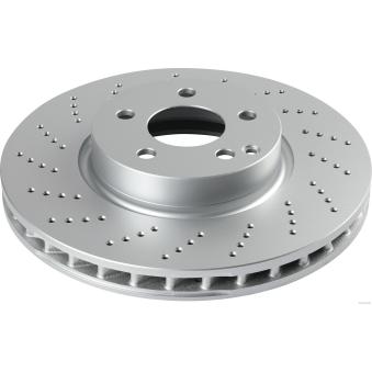 Jeu de 2 disques de frein avant HERTH+BUSS JAKOPARTS J3300851 pour CITROEN DS5 E 400 - 333ch