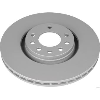 Jeu de 2 disques de frein avant HERTH+BUSS JAKOPARTS J3300921 pour LEXUS LS 1.7 CDTI - 110cv