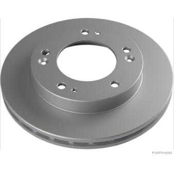 Jeu de 2 disques de frein avant HERTH+BUSS JAKOPARTS J3301026