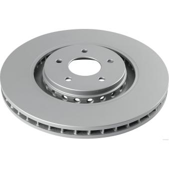 Jeu de 2 disques de frein avant HERTH+BUSS JAKOPARTS [J3301121]