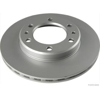 Jeu de 2 disques de frein avant HERTH+BUSS JAKOPARTS [J3302034]