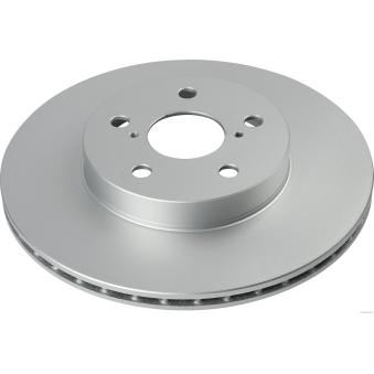 Jeu de 2 disques de frein avant HERTH+BUSS JAKOPARTS [J3302115]