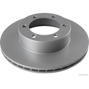 Jeu de 2 disques de frein avant HERTH+BUSS JAKOPARTS [J3302130]