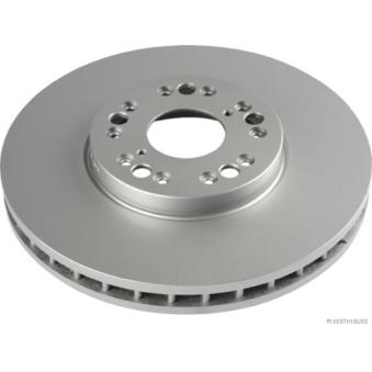 Jeu de 2 disques de frein avant HERTH+BUSS JAKOPARTS J3302164 pour FORD TRANSIT 430 - 286cv