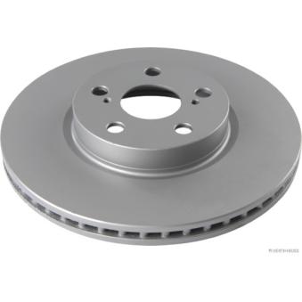 Jeu de 2 disques de frein avant HERTH+BUSS JAKOPARTS OEM 4351212710