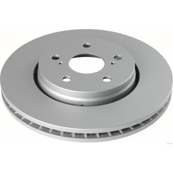 Jeu de 2 disques de frein arrière HERTH+BUSS JAKOPARTS [J3302235]