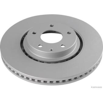 Jeu de 2 disques de frein avant HERTH+BUSS JAKOPARTS J3303023 pour MERCEDES-BENZ CLASSE E 2.2 D - 150cv