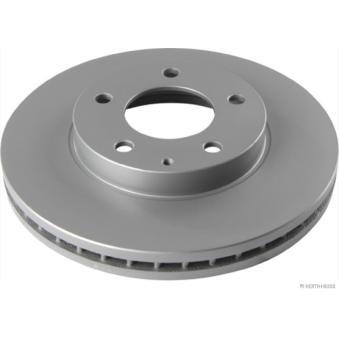 Jeu de 2 disques de frein avant HERTH+BUSS JAKOPARTS J3303056 pour MAZDA MPV 2.5 V6 - 170cv