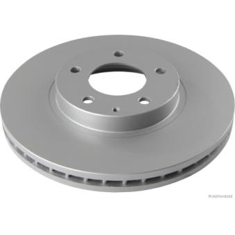 Jeu de 2 disques de frein avant HERTH+BUSS JAKOPARTS [J3303079]