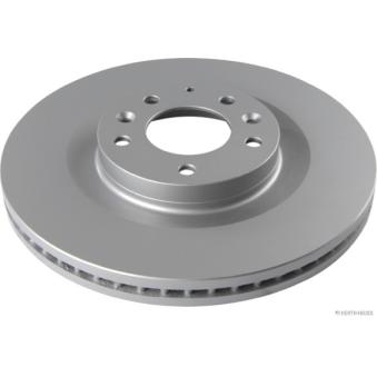 Jeu de 2 disques de frein avant HERTH+BUSS JAKOPARTS J3303089 pour MERCEDES-BENZ CLASSE E 3.5 - 263cv