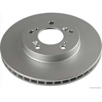Jeu de 2 disques de frein avant HERTH+BUSS JAKOPARTS [J3304033]