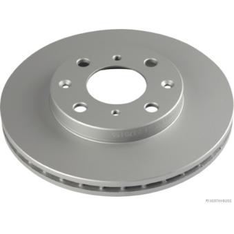 Jeu de 2 disques de frein avant HERTH+BUSS JAKOPARTS J3304046 pour HONDA LOGO 1.3 - 65cv