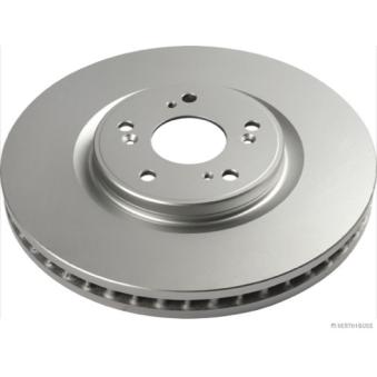 Jeu de 2 disques de frein avant HERTH+BUSS JAKOPARTS [J3304059]