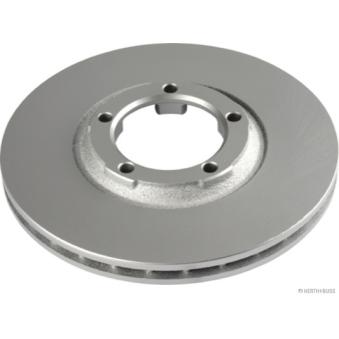 Jeu de 2 disques de frein avant HERTH+BUSS JAKOPARTS [J3305018]