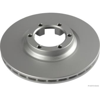 Jeu de 2 disques de frein avant HERTH+BUSS JAKOPARTS [J3305020]