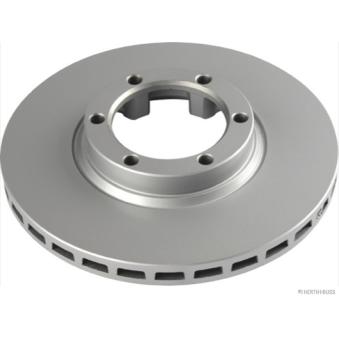 Jeu de 2 disques de frein avant HERTH+BUSS JAKOPARTS [J3305021]