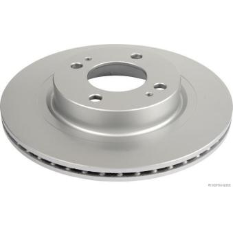 Jeu de 2 disques de frein avant HERTH+BUSS JAKOPARTS [J3305047]