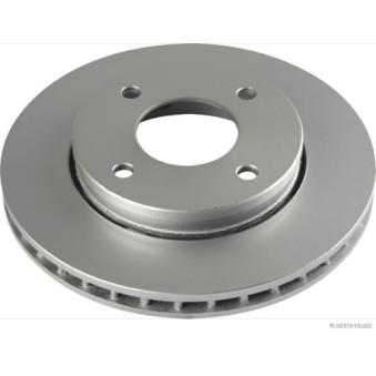Jeu de 2 disques de frein avant HERTH+BUSS JAKOPARTS J3305061 pour PORSCHE BOXSTER 1.5 - 122cv