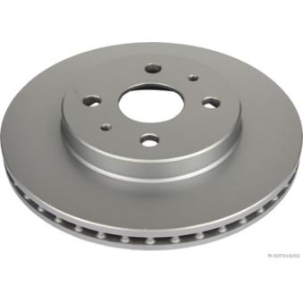 Jeu de 2 disques de frein avant HERTH+BUSS JAKOPARTS [J3306017]
