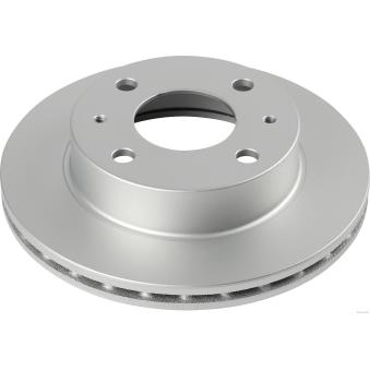 Jeu de 2 disques de frein avant HERTH+BUSS JAKOPARTS [J3307020]