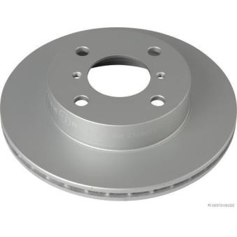 Jeu de 2 disques de frein avant HERTH+BUSS JAKOPARTS J3308012 pour SMART CROSSBLADE 1.0 - 65cv