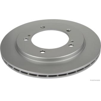 Jeu de 2 disques de frein avant HERTH+BUSS JAKOPARTS [J3308021]