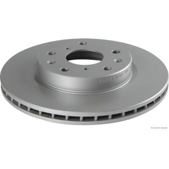 Jeu de 2 disques de frein avant HERTH+BUSS JAKOPARTS J3308024 pour CITROEN JUMPER 1.6 - 120cv