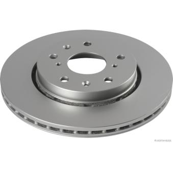 Jeu de 2 disques de frein avant HERTH+BUSS JAKOPARTS [J3308028]