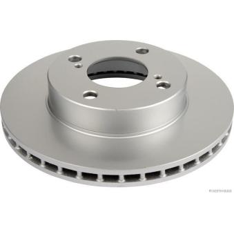 Jeu de 2 disques de frein avant HERTH+BUSS JAKOPARTS [J3308034]