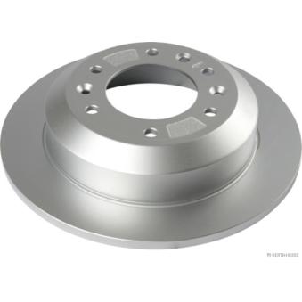 Jeu de 2 disques de frein arrière HERTH+BUSS JAKOPARTS J3310301 pour KIA CARNIVAL 2.5 V6 - 150cv