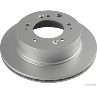 Jeu de 2 disques de frein arrière HERTH+BUSS JAKOPARTS OEM 584113E500