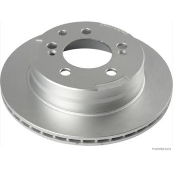 Jeu de 2 disques de frein arrière HERTH+BUSS JAKOPARTS [J3310402]