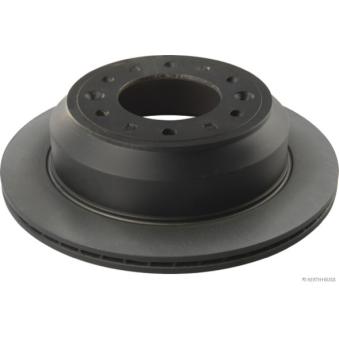 Jeu de 2 disques de frein arrière HERTH+BUSS JAKOPARTS J3310503 pour CITROEN BX 2.5 CRDi - 110cv