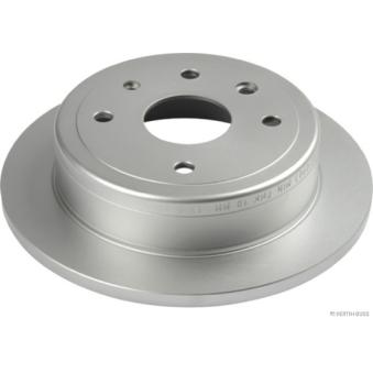 Jeu de 2 disques de frein arrière HERTH+BUSS JAKOPARTS J3310903