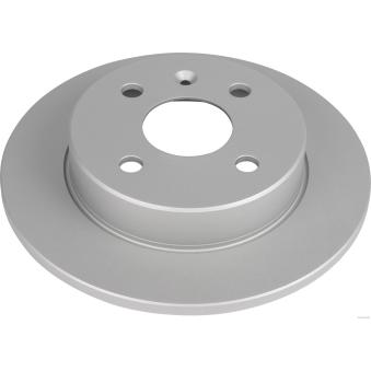 Jeu de 2 disques de frein arrière HERTH+BUSS JAKOPARTS J3310912 pour VOLKSWAGEN SCIROCCO 1.7 CDTI - 110cv