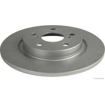 Jeu de 2 disques de frein arrière HERTH+BUSS JAKOPARTS J3312060 pour TOYOTA AVENSIS 2.0 D-4D - 124cv