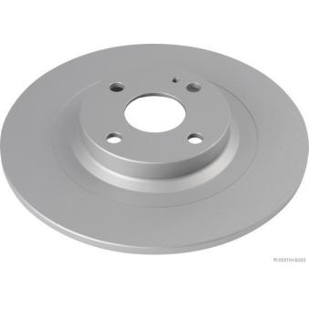 Jeu de 2 disques de frein arrière HERTH+BUSS JAKOPARTS J3313045 pour ABARTH 124 1,4 - 170cv