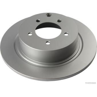 Jeu de 2 disques de frein arrière HERTH+BUSS JAKOPARTS J3315021 pour FORD FOCUS 2.0 CRD - 140cv